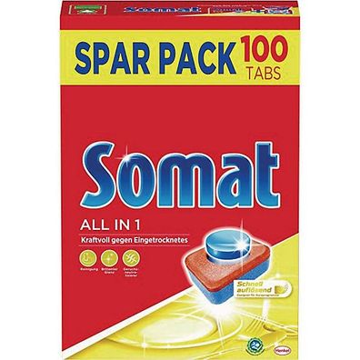 Somat All In 1 Spülmaschinentabs 100 Stück