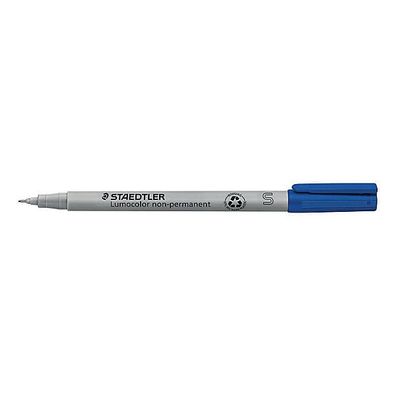 OHP-Stift Staedtler Lumocolor 311S, wasserlöslich, Strichst.: 0,4mm, blau