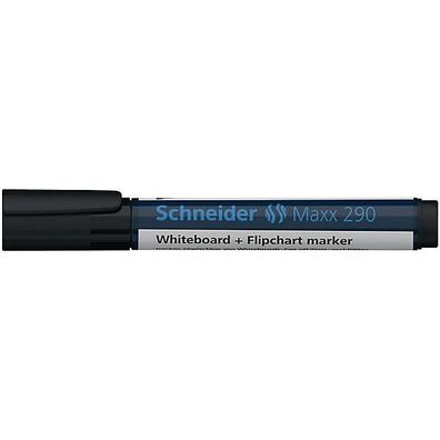 Boardmarker Schneider Maxx 290, Rundspitze, Strichstärke: 2-3mm, schwarz