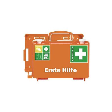Erste-Hilfe-Koffer Söhngen 0301125 Quick CD mit Füllung nach DIN 13157 orange