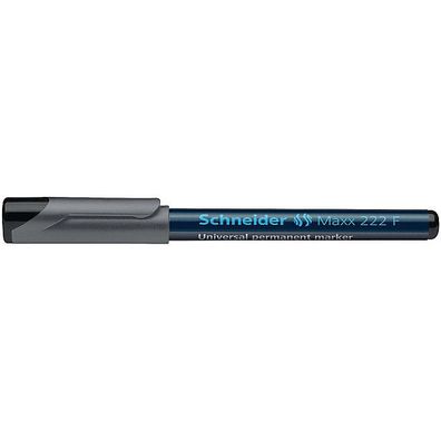 OHP-Stift Schneider Maxx 222F, wasserfest, Strichstärke: 0,7mm, schwarz