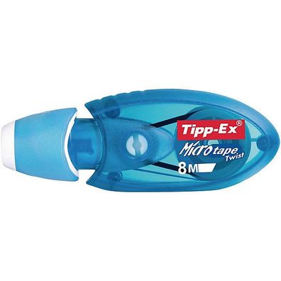 Korrekturroller Tipp-Ex 8706142 Twist, Breite: 5mm, Länge: 8m, blau