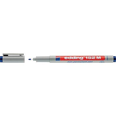 OHP-Stift edding 152 M, wasserlöslich, Strichstärke: 1mm, blau