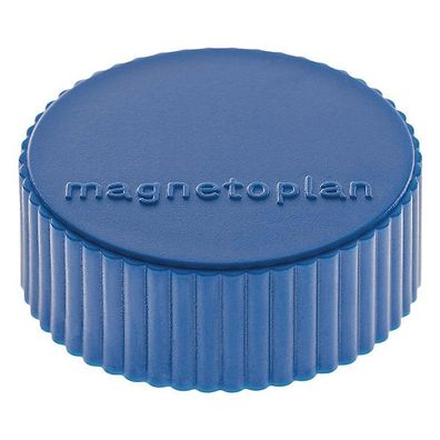 Haftmagnet Magnetoplan 16600, Durchmesser: 34mm, dunkelblau, 10 Stück