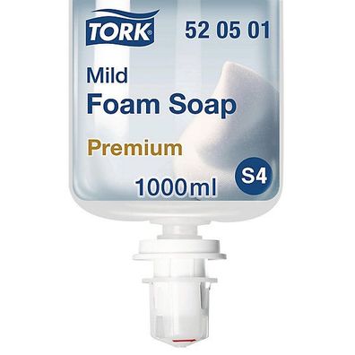 Seifen Nachfüllung Tork Premium 520501, für Spender S4, mild, flüssig, 1 Liter