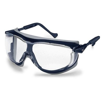 Schutzbrille uvex 9175.260 skyguard NT, Polycarbonat, klar, gr/ bl