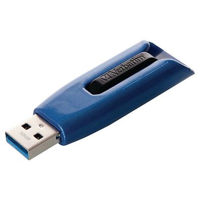 USB-Stick Verbatim 49808 V3 Max, Speicherkapazität: 128GB, schwarz
