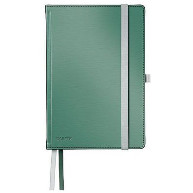 Notizbuch Leitz 4486 Style, gebunden, A5, kariert, seladon grün, 80 Blatt
