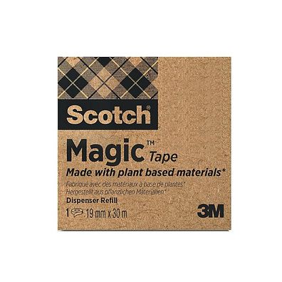 Klebefilm Scotch Magic A greener choice 90091930, 19mmx30m, matt, 1 Rolle