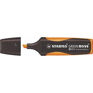 Stabilo® Textmarker GREEN BOSS® 6070/54, Keilspitze, 2 - 5 mm, orange
