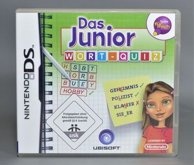 Nintendo DS Das Junior Wort-Quiz UbiSoft Spiele für mich USK Nintendo Game