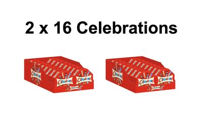 2 x Multipack: 32 x Celebrations à 186g
