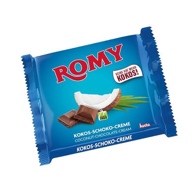Romy gefüllte Milchschokolade mit Kokoscreme das Original 200g
