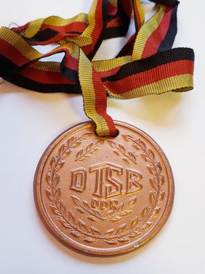 DDR Medaille DTSB Deutscher Turn- und Sportbund