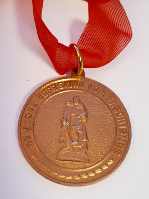 DDR Medaille SG Dynamo Berlin Hohenschönhausen 40 Jahre Befreiung vom Faschismus