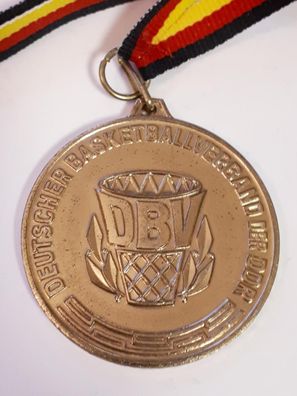 DDR Medaille DBV Deutscher Basketballverband der DDR Deutsche Meisterschaft 1970