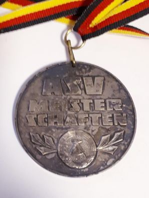 DDR Medaille ASV Meisterschaften