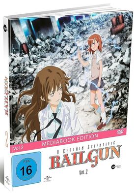 A Certain Scientific Railgun - Staffel 1 - Vol.2 - Limited Edition - DVD - NEU