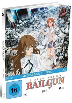 A Certain Scientific Railgun - Staffel 1 - Vol.2 - Limited Edition - Blu-Ray - NEU
