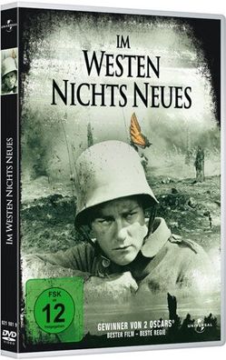 Im Westen nichts Neues (DVD) 1930 Min: 128/ DD2.0/ VB4:3 s/ w 2 Oskars - Universa...