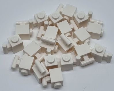LEGO Nr-6170567 Grundbaustein 1x1 mit Griff weiß / 20 Stück