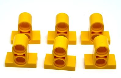 LEGO Nr-6247387 Basic T-Beam W. Platte 1X2 gelb / 6 Stück