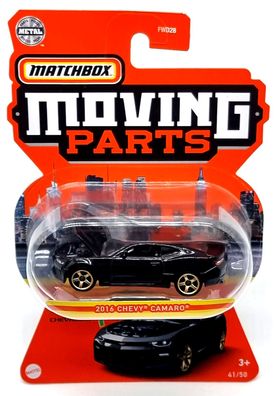 Mattel Matchbox Moving Parts Serie Auto Car HFM90 2016 Chevy Camaro