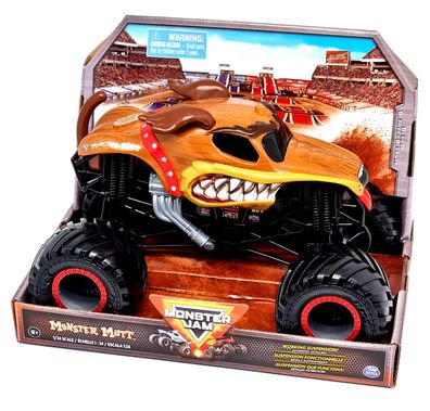 Spin Master Original Trucks Großes Auto 1:24 Monster Jam Truck Monster Mutt