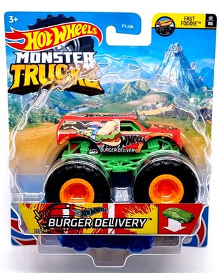 Mattel Hot Wheels Monster Trucks GTH77 Burger Delivery