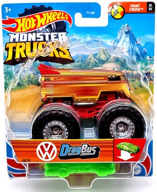 Mattel Hot Wheels Monster Trucks GTH82 Drag Bus