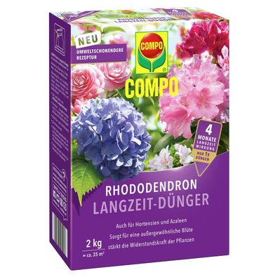 COMPO Rhododendron Langzeit-Dünger - 2 kg für ca. 35 m²