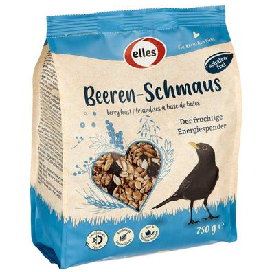 Stroetmann Elles Beeren-Schmaus 750 g - Wildvogelfutter