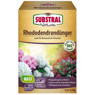 Substral® Naturen® BIO Rhododendrondünger 1,7 kg für bis zu 85 Pflanzen