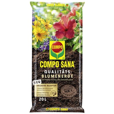 COMPO SANA® Qualitäts - Blumenerde 20 Liter