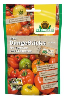 Neudorff® Azet® DüngeSticks für Tomaten und Erdbeeren BIO logisch 40 Sticks
