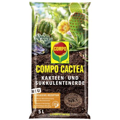 COMPO CACTEA® Kakteen- und Sukkulenten Erde - 5 Liter