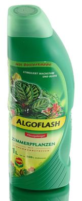 COMPO Algoflash Zimmerpflanzendünger - 1 Liter für 300 Liter Gießwasser