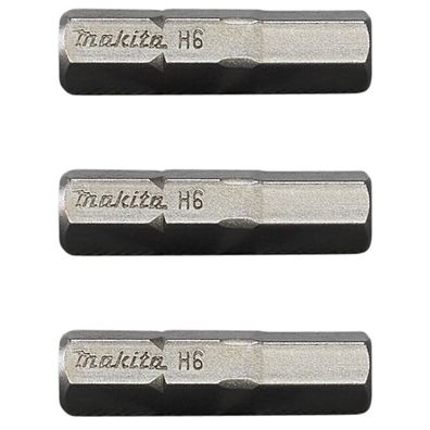 Makita® Zubehör 6-KT Bit 6,0 x 25 mm 3er Pack - B-23721