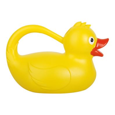 Esschert Design Gießkanne Ente gelb 1,808 Liter Volumen - Kunststoff