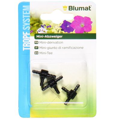 Tropf Blumat® Zubehör Mini Abzweiger 3-3-3 mm - 3er Pack