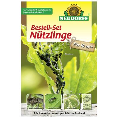 Neudorff® Bestell-Set Nützlinge gegen Schadinsekten für bis zu 10 m²