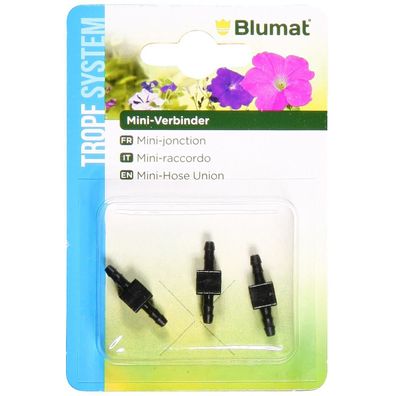 Tropf Blumat® Zubehör Mini-Verbinder 3-3 mm - 3er Pack