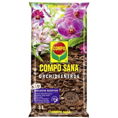 COMPO SANA® Orchideenerde torffrei - 5 Liter