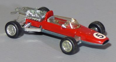Schuco Modellauto 1:66 No.840 Ferrari Formel 2 Rennwagen rot Nr.5