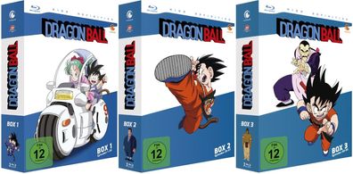 Dragonball TV-Serie - Box 1-3 - Episoden 1-83 - Blu-Ray - NEU