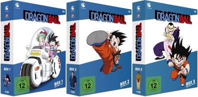 Dragonball TV-Serie - Box 1-3 - Episoden 1-83 - DVD - NEU