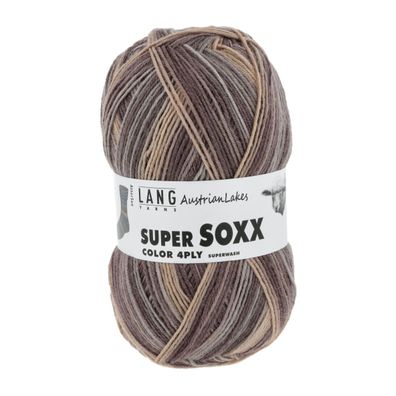Sockenwolle 4-fach Super Soxx Austrian Lakes