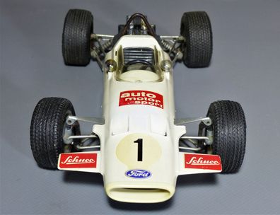 Schuco Blechspielzeug Rennwagen 356 175 Brabham-Ford Formel 1 DBGM