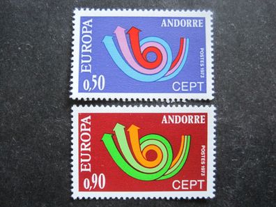 Andorra Französisch Europa Cept MiNr. 247-248 postfrisch * * (AF 966)