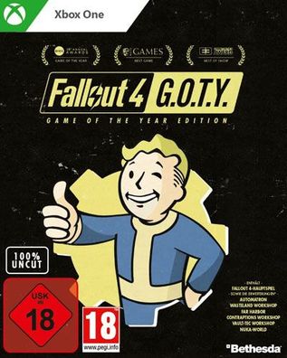 Fallout 4 XB-One GOTY 25 Jahre Jubiläums Ed. Limitierte Steelbook Edition - ...